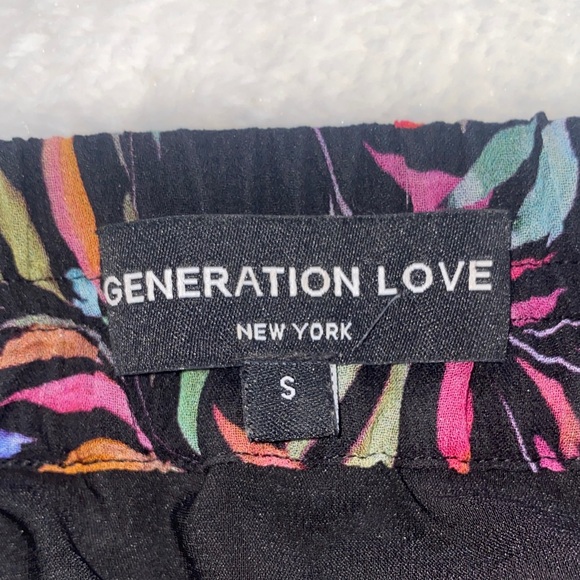 NWOT Generation Love Multicolor Floral Skater Skirt - Picture 3 of 7